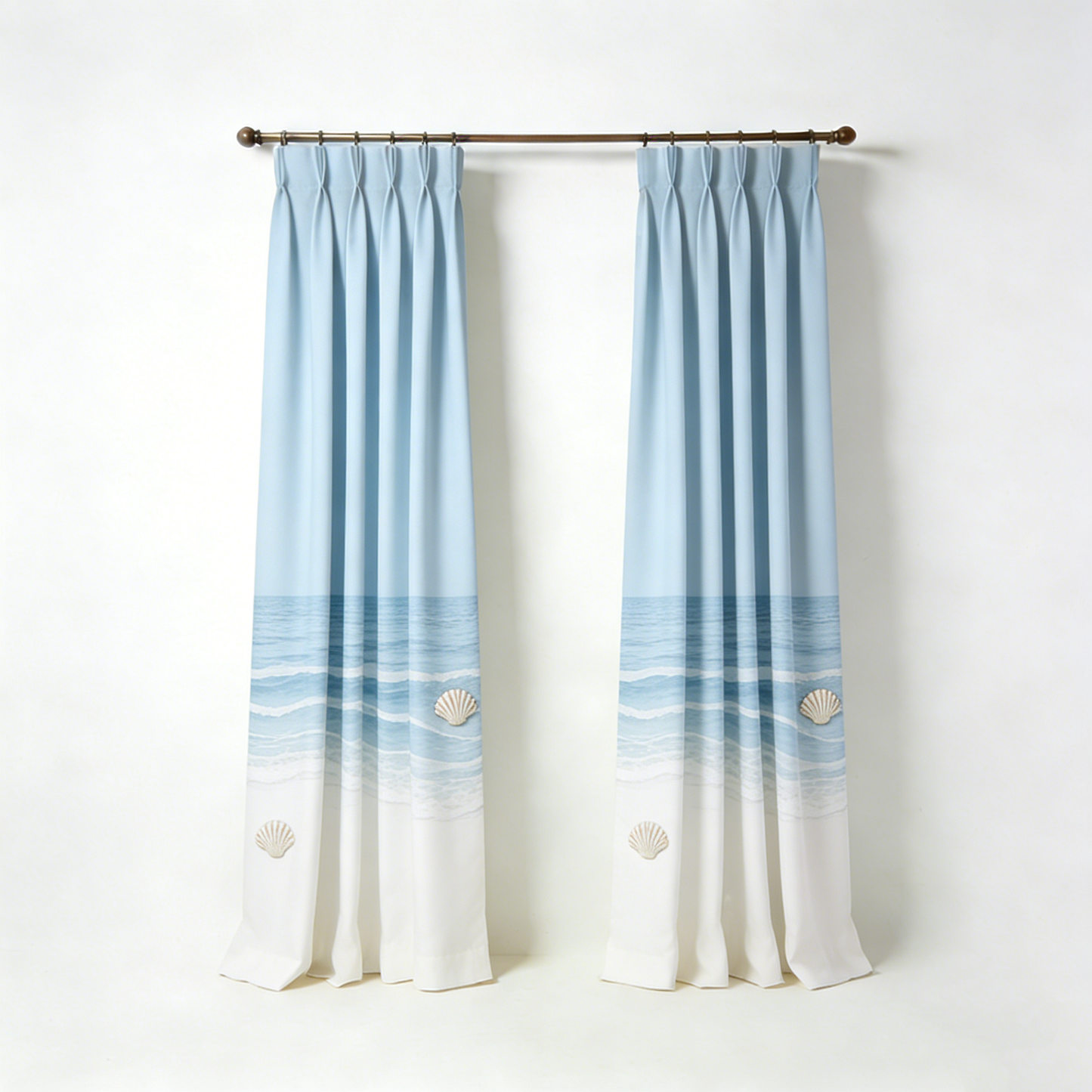 Ocean Shell Curtain