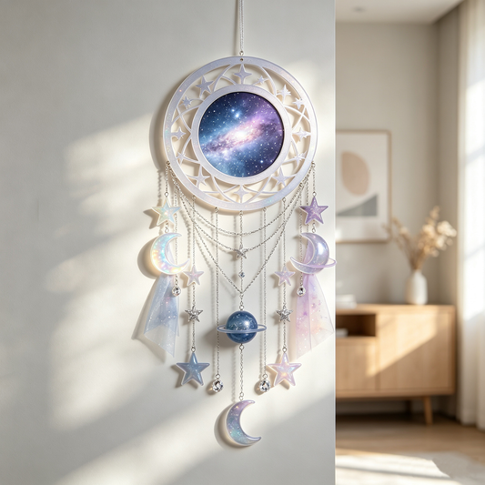 Galaxy Star Moon Dreamcatcher