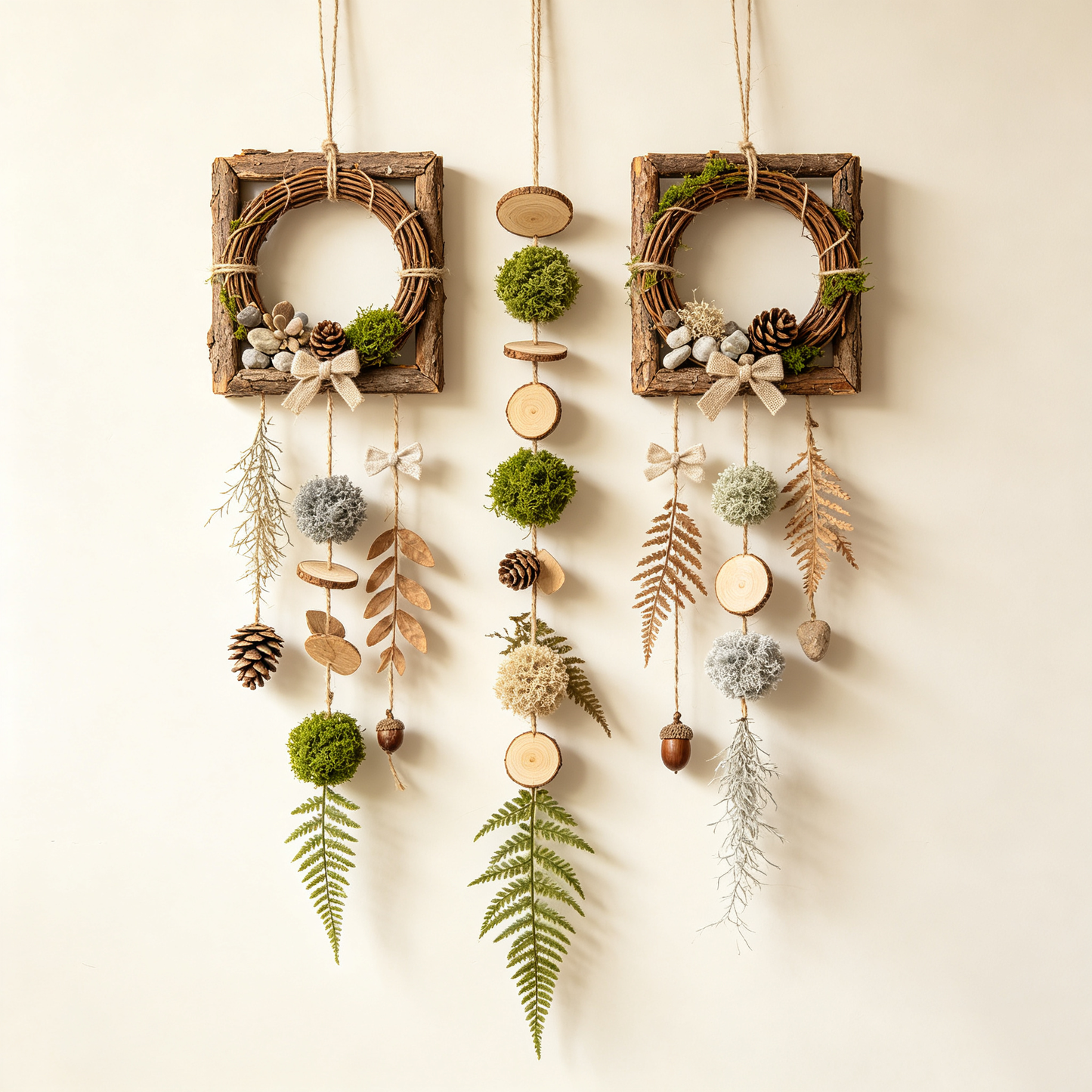 Forest Natural Twig Wall Hanging