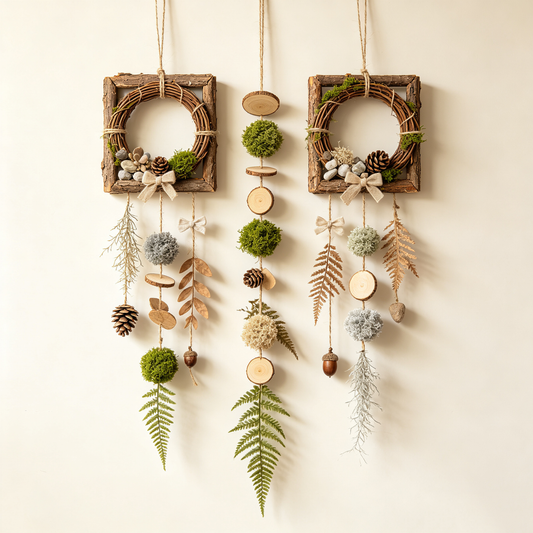 Forest Natural Twig Wall Hanging