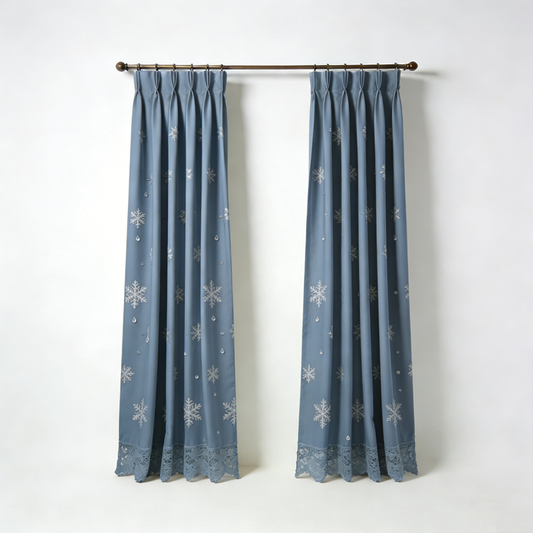 Snowflake Lace Curtain