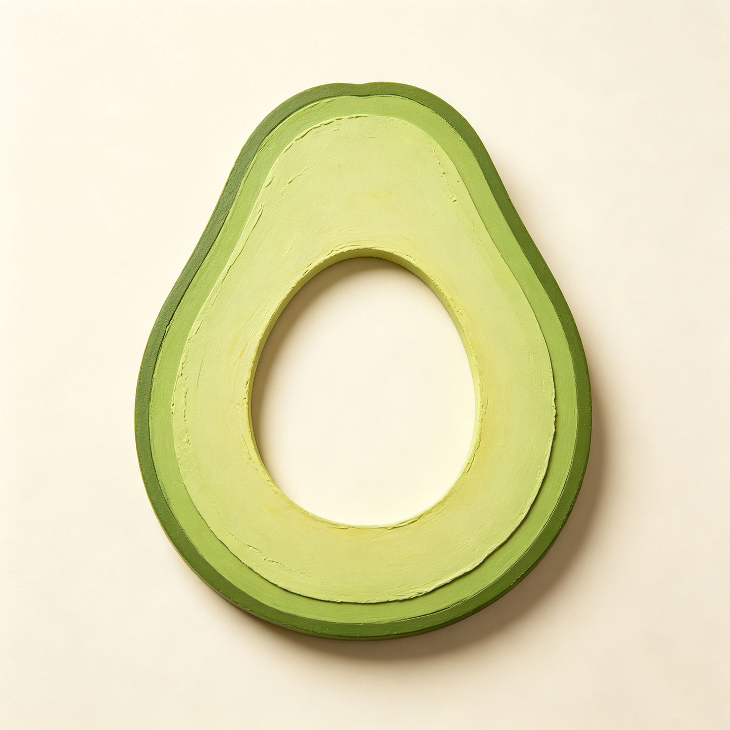 Avocado Slice Novelty Shaped Photo Frame